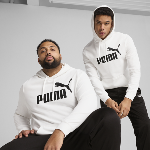 Sudadera con capucha Essentials No. 1 Logo, PUMA White, large-MEX