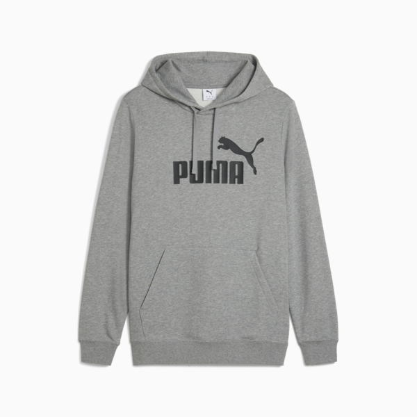 Sudadera con capucha Essentials No. 1 Logo, Medium Gray Heather, large-MEX