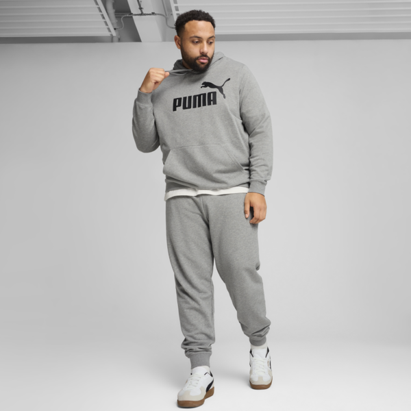 Sudadera con capucha Essentials No. 1 Logo, Medium Gray Heather, large-MEX