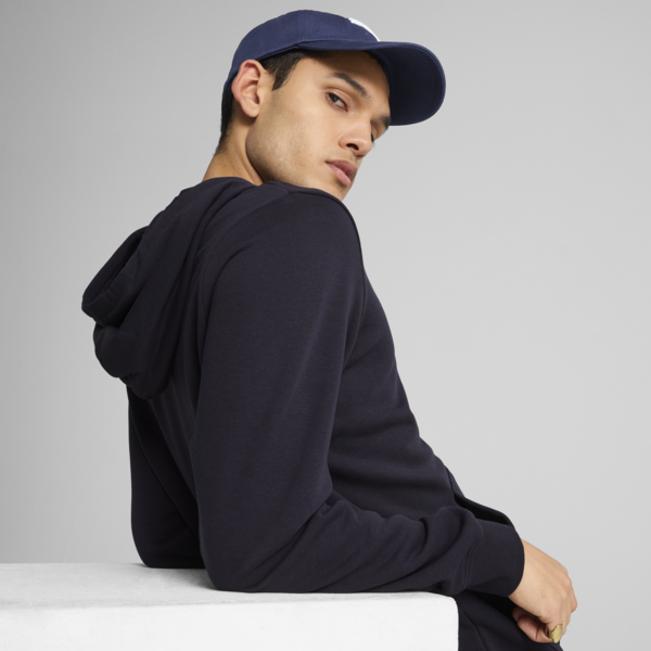 Sudadera con capucha Essentials No. 1 Logo, New Navy, large-MEX
