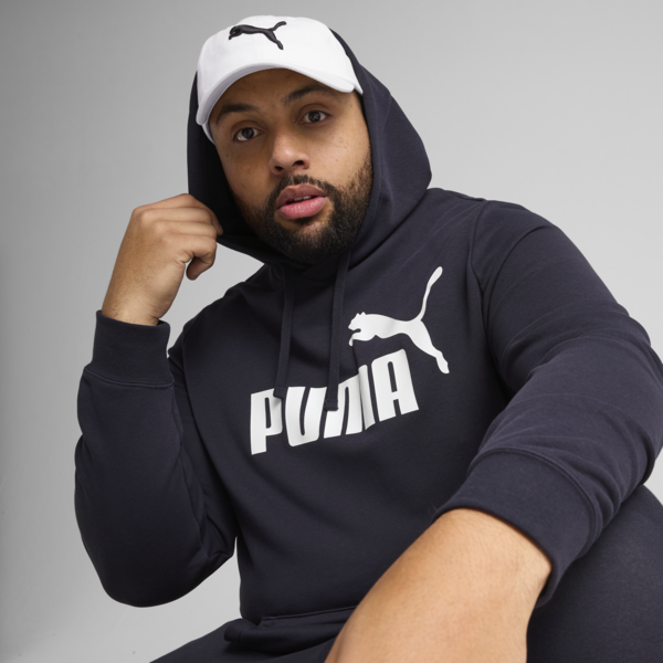 Sudadera con capucha Essentials No. 1 Logo, New Navy, large-MEX