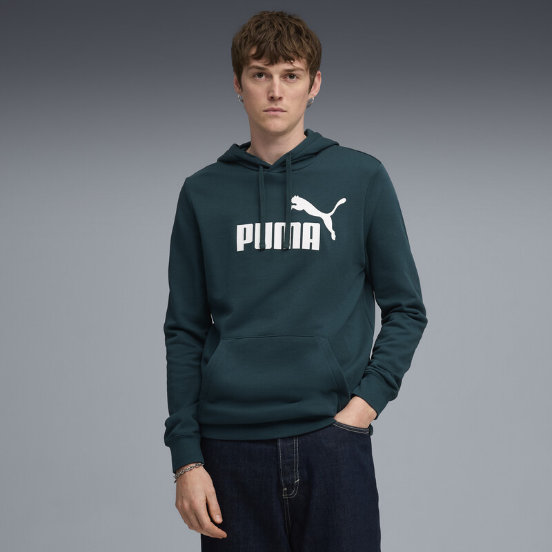 Men's PUMA Essentials No. 1 Logo Rubber Print Hoodie