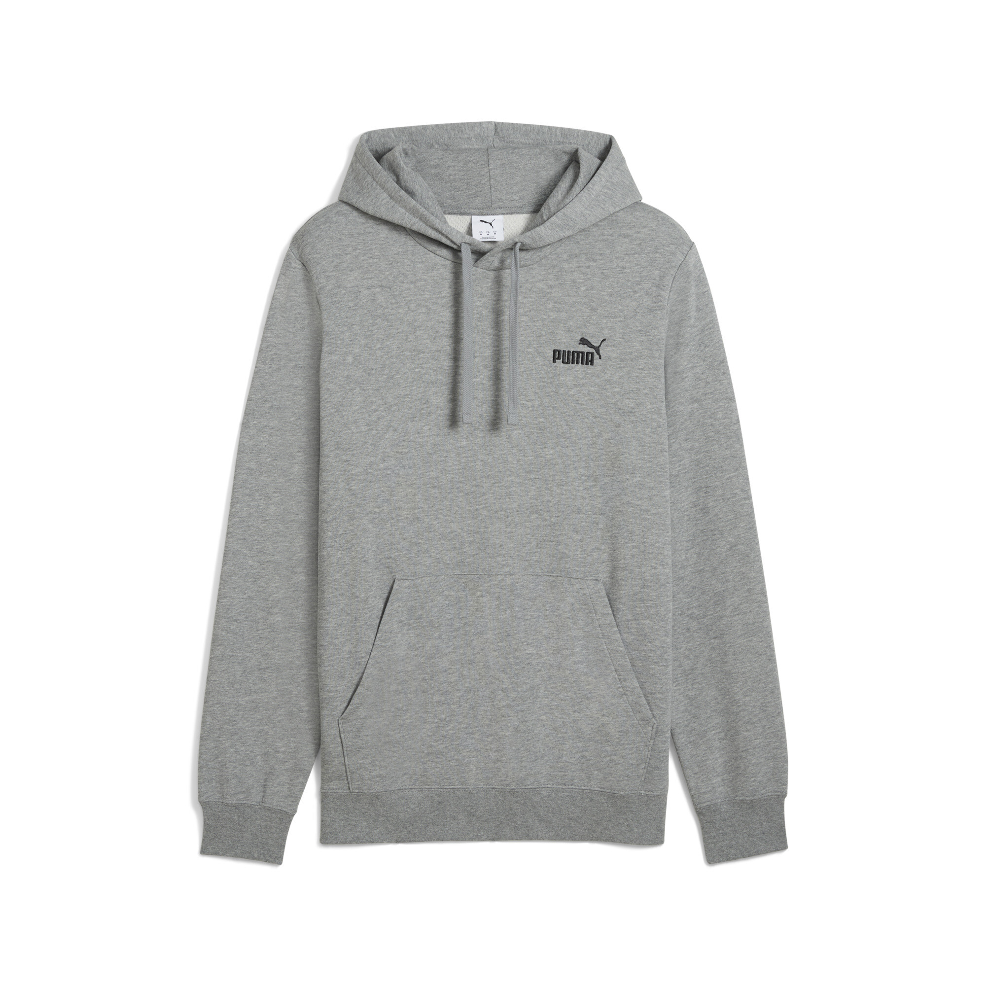 PUMA Essentials hoodie met No. 1-logo voor Heren, Grijs, Maat 4XL thumbnail 3