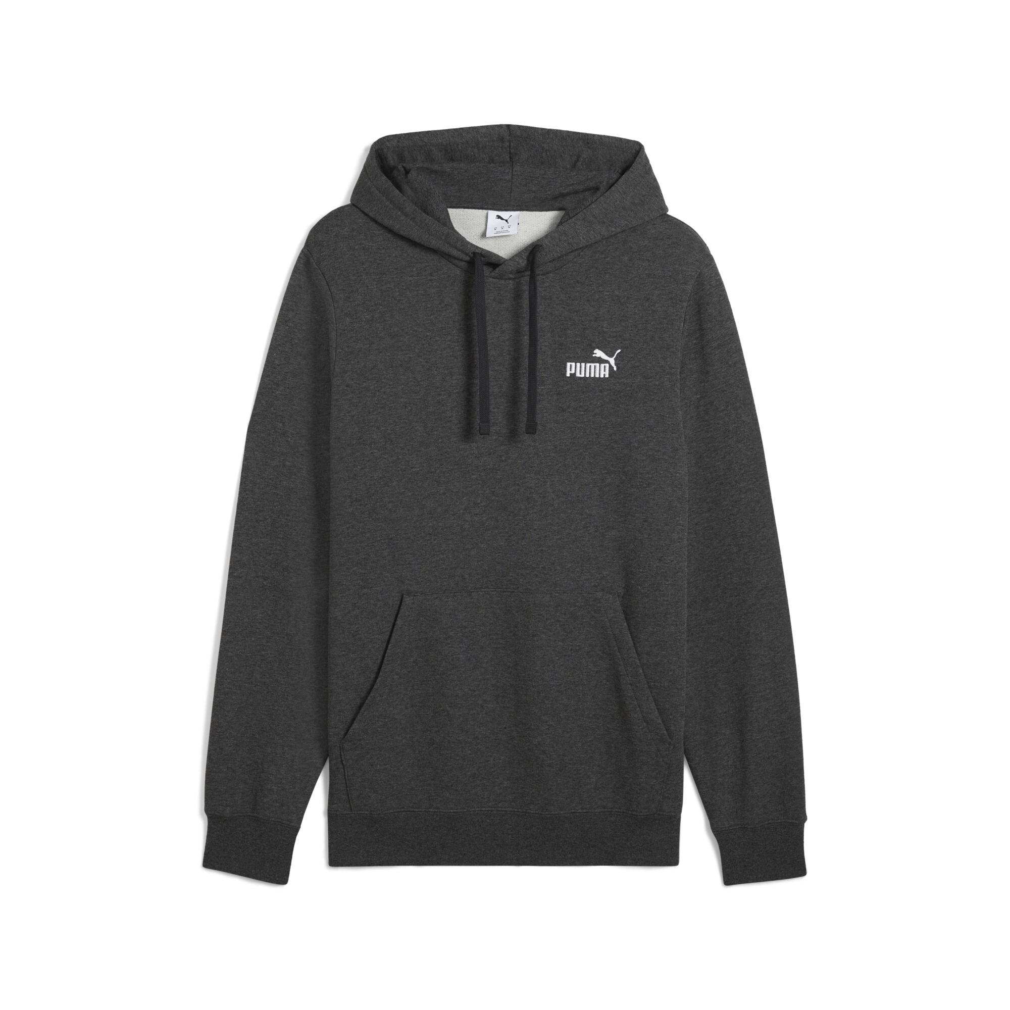 PUMA Essentials hoodie met No. 1-logo voor Heren, Grijs, Maat S thumbnail 3
