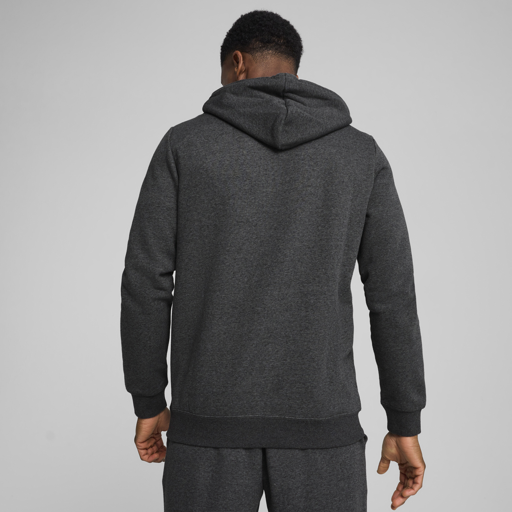 PUMA Essentials hoodie met No. 1-logo voor Heren, Grijs, Maat S thumbnail 5
