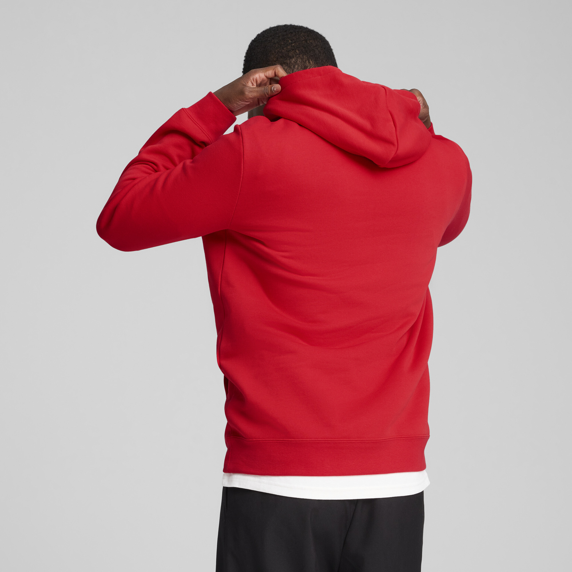 PUMA Essentials hoodie met No. 1-logo voor Heren, Rood, Maat XXL thumbnail 5