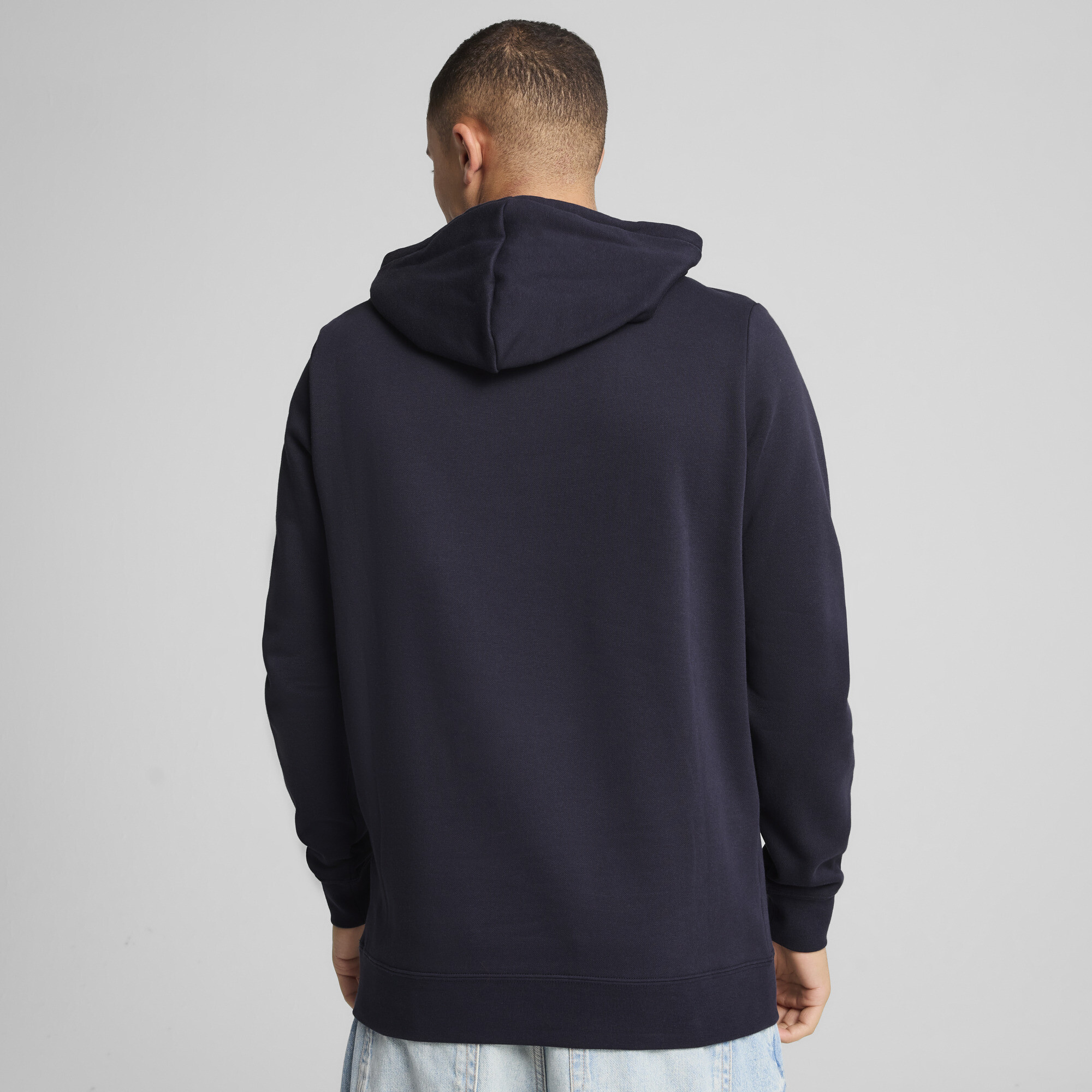 PUMA Essentials hoodie met No. 1-logo voor Heren, Blauw, Maat 4XL thumbnail 5