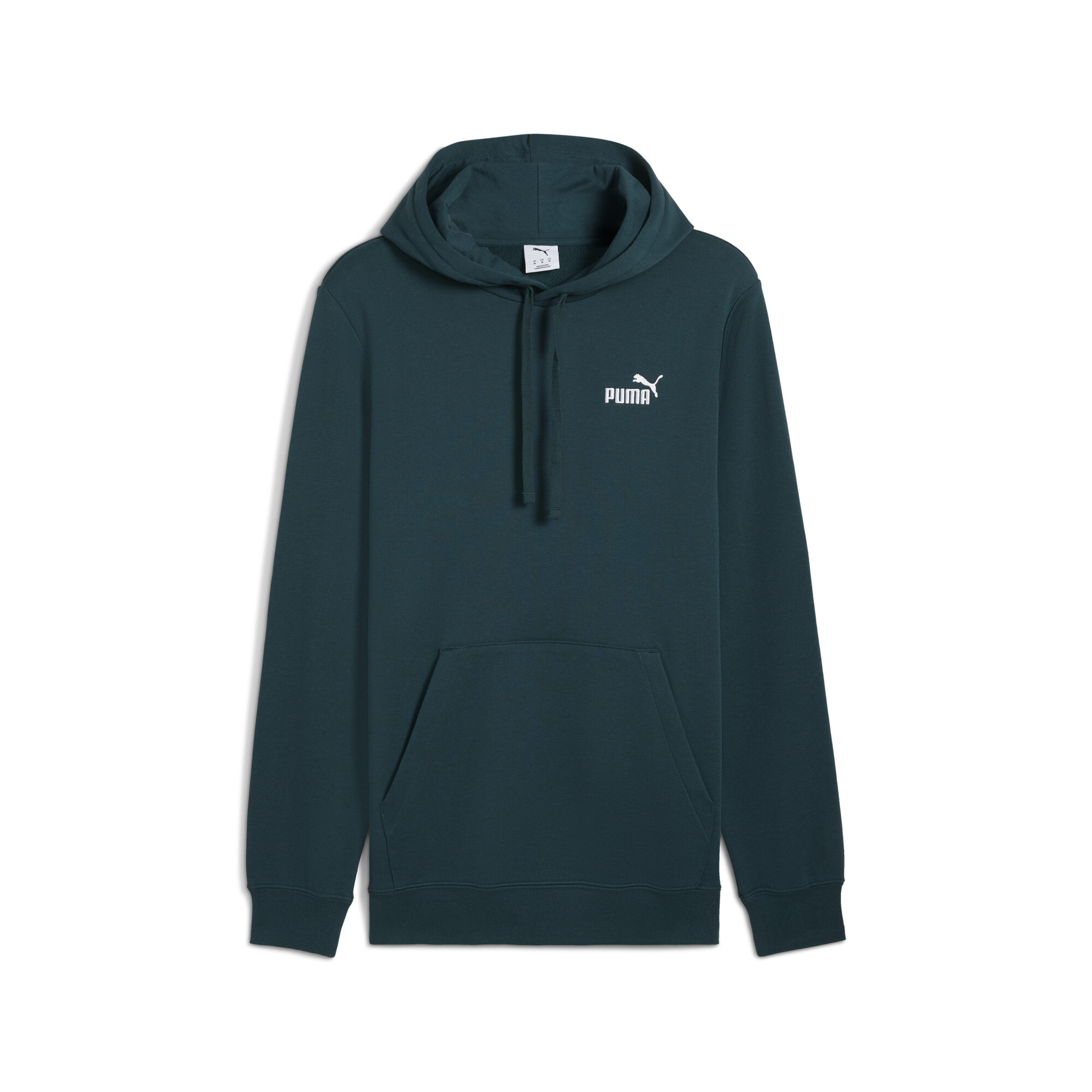PUMA Essentials hoodie met No. 1-logo voor Heren, Groen, Maat L thumbnail 3