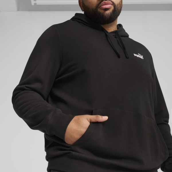 Sudadera Essentials Small No. 1 Logo para hombre, PUMA Black, large-MEX