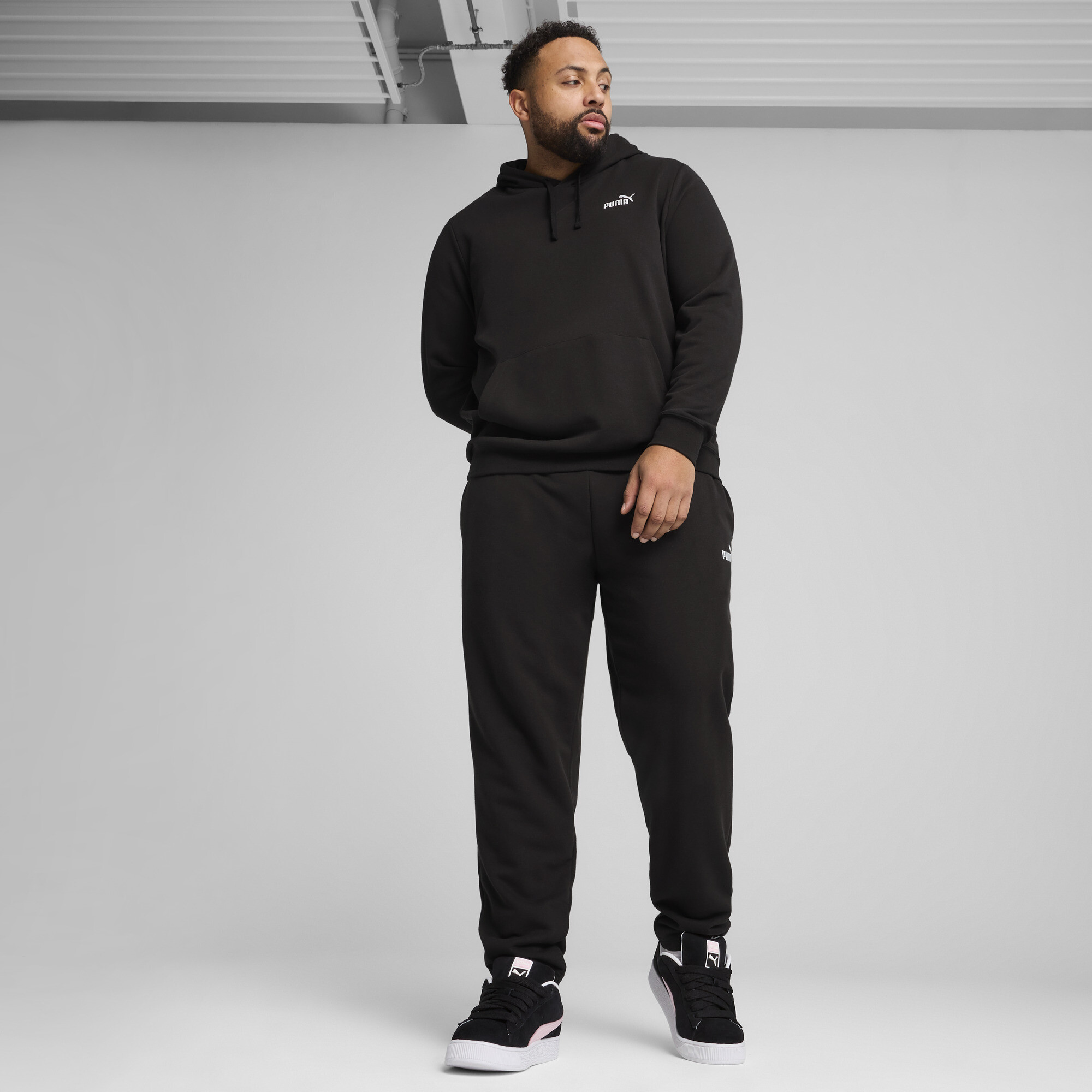 PUMA Essentials hoodie met No. 1-logo voor Heren, Zwart, Maat S thumbnail 6