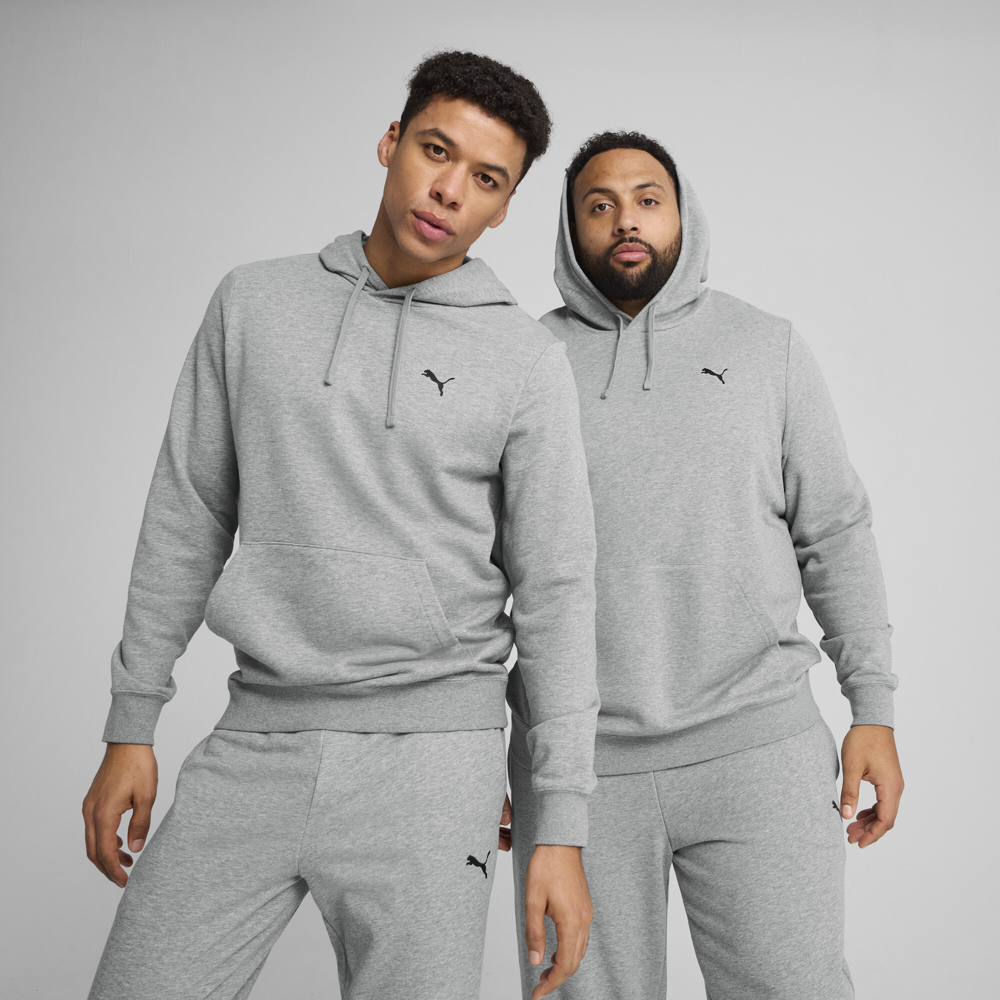 Puma Ess Hoodie In Gray