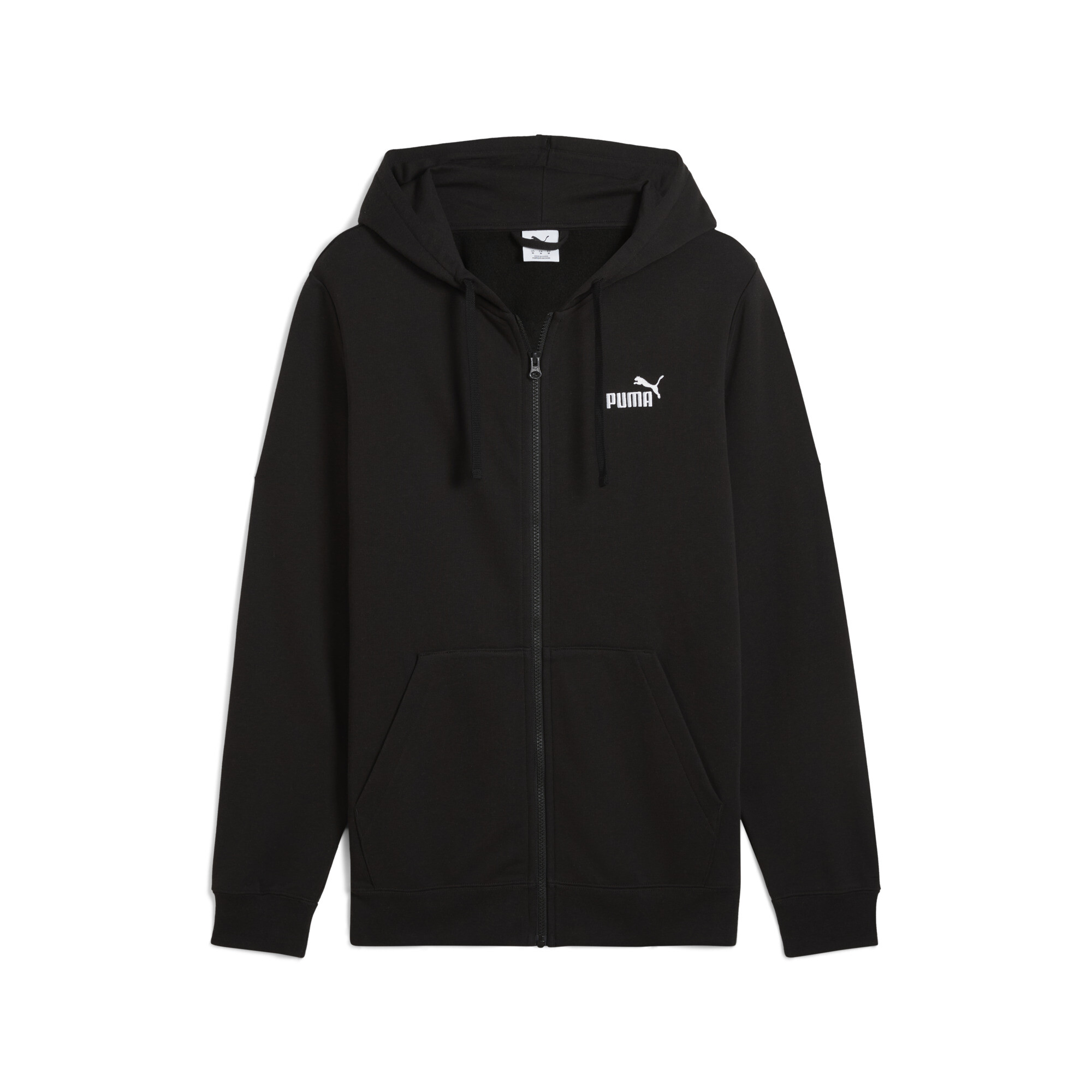 Thumbnail - Puma Essentials No. 1 Logo Kapuzenjacke Herren | Mit Plain | Black | Größe: S