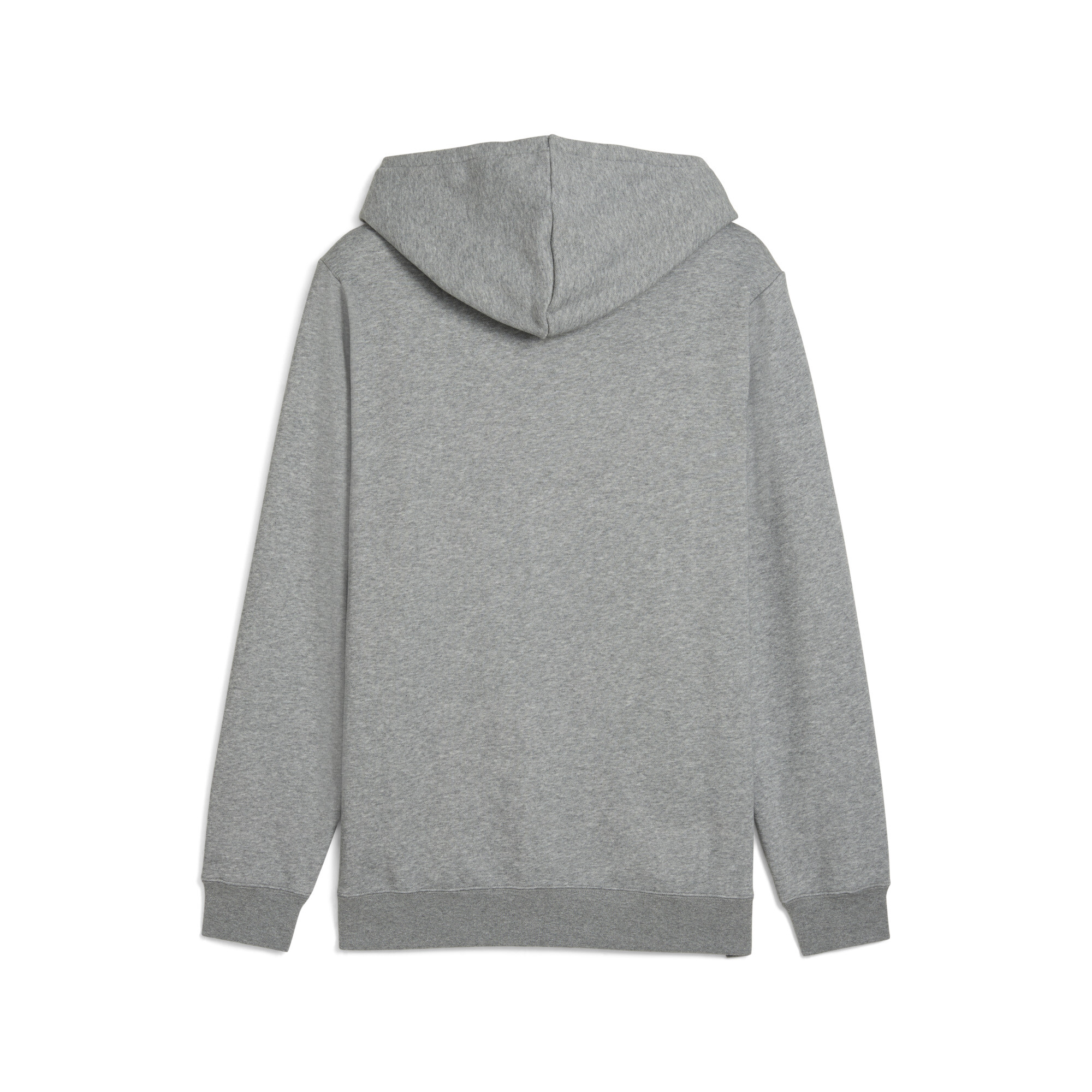 PUMA Essentials No. 1-logo hoodie met volledige rits voor Heren, Grijs, Maat XL thumbnail 2