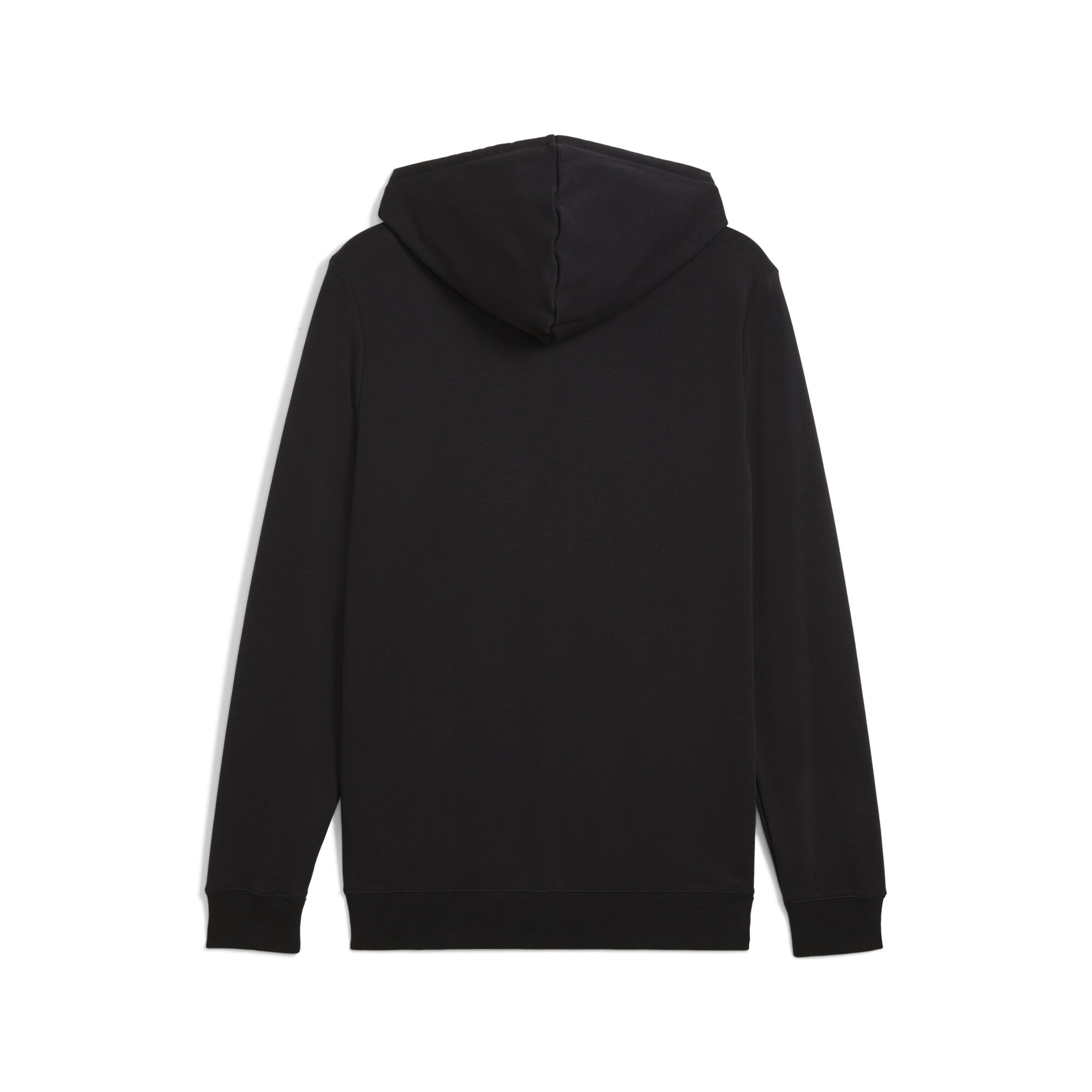 Essentials No. 1-logo hoodie met volledige rits voor Heren, Zwart, Maat S | PUMA