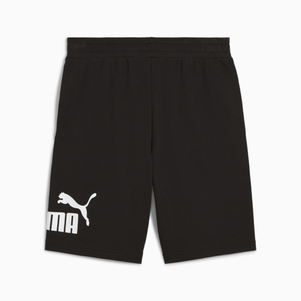 Essentials Big No. 1 Logo 10" Shorts Men, PUMA Black, large-ZAF