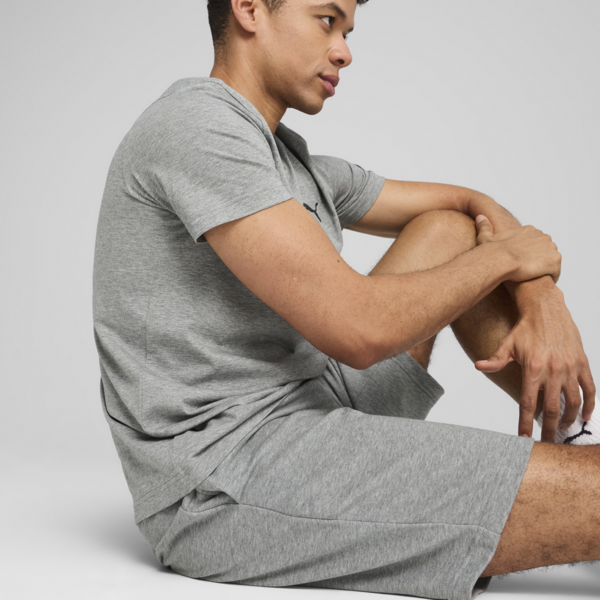 Essentials 10" Shorts Men, Medium Gray Heather, large-ZAF