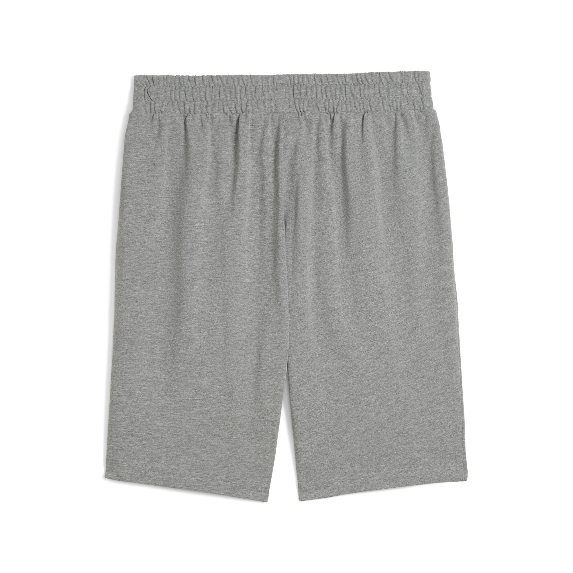 Essentials No. 1-logo jersey short van 25,5 cm voor Heren, Grijs, Maat S | PUMA