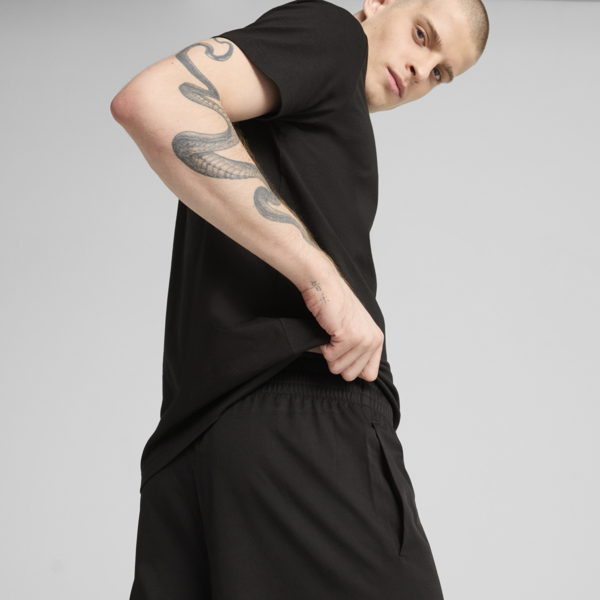 Essentials Woven Shorts 5" Men, PUMA Black, large-ZAF