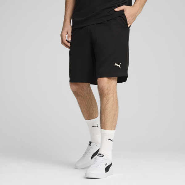 Essentials 9" Woven Shorts Men, PUMA Black, large-ZAF