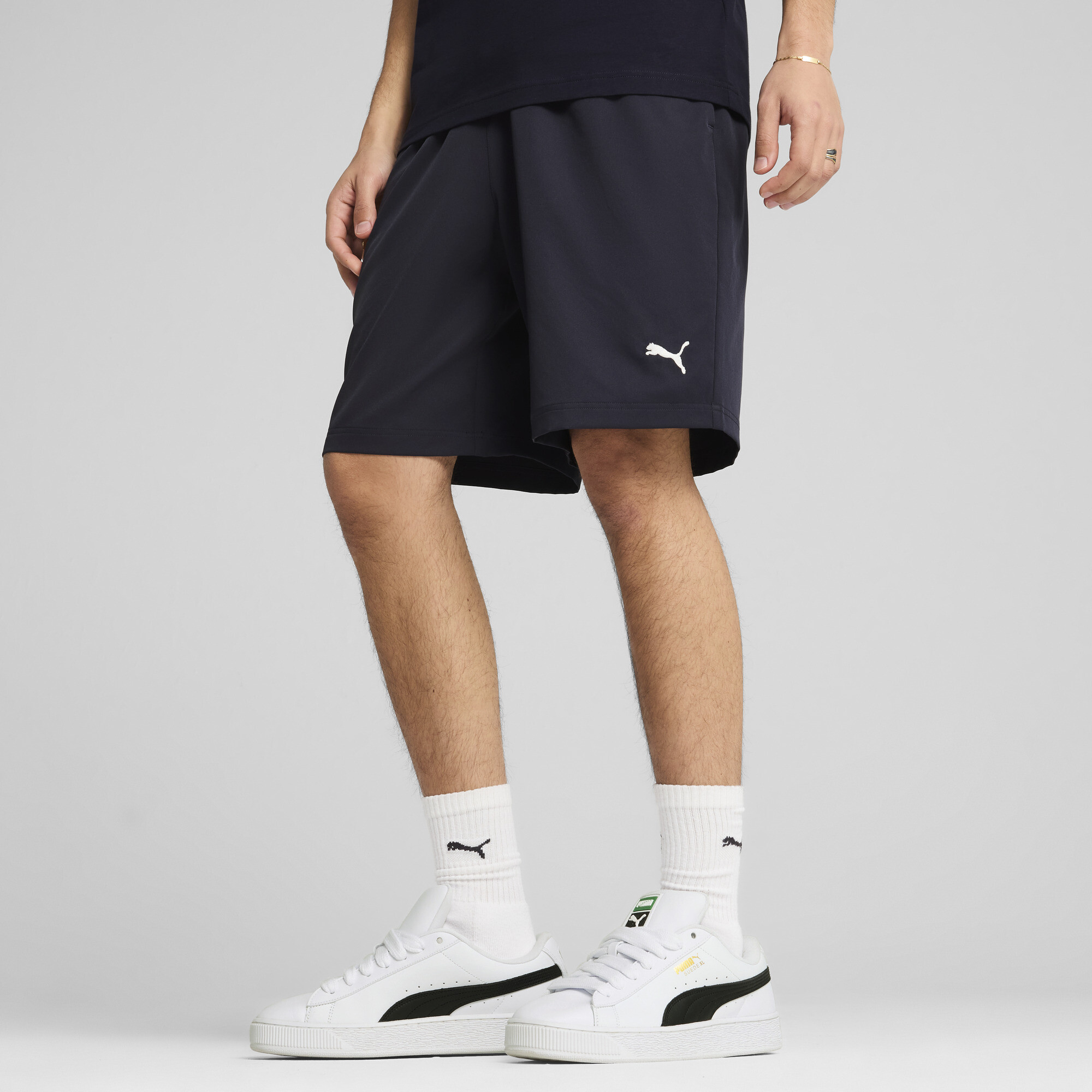 PUMA ESS geweven shorts voor Heren, Blauw, Maat XXL thumbnail 6