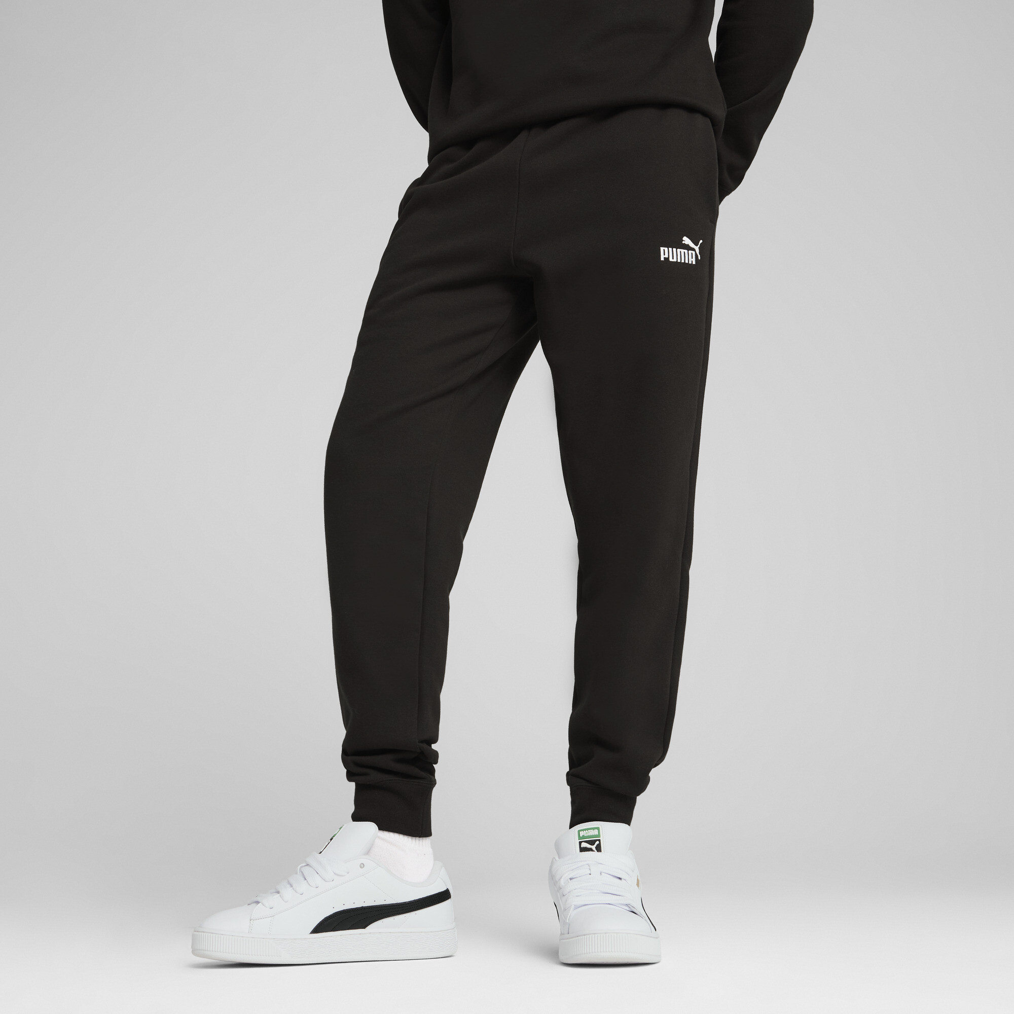 PUMA Essentials No. 1-logo sweatpant voor Heren, Zwart, Maat 4XL thumbnail 6