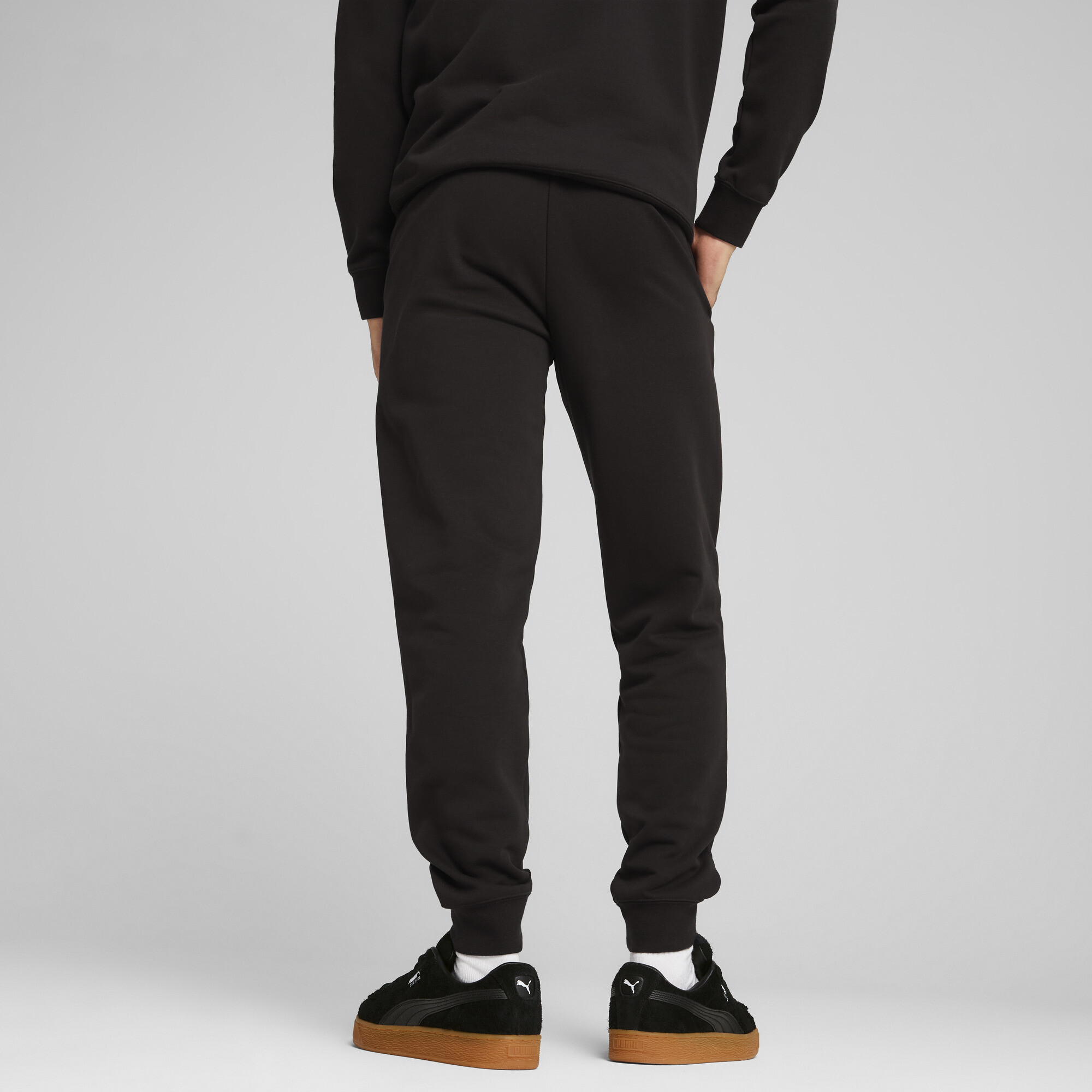 PUMA Essentials No. 1-logo sweatpant voor Heren, Zwart, Maat XL thumbnail 5