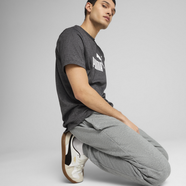 Essentials No. 1 Logo Sweatpants Men, Medium Gray Heather, large-MEX