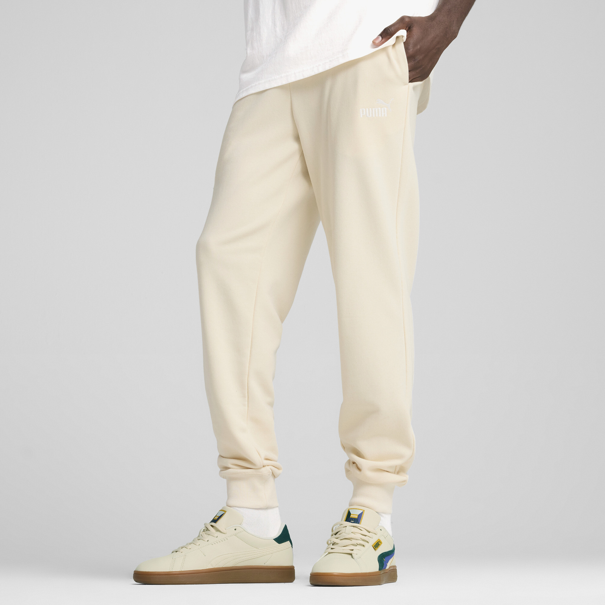 Puma Essentials No. 1 Logo Jogginghose Herren | Mit Plain | No Dye | Größe: L