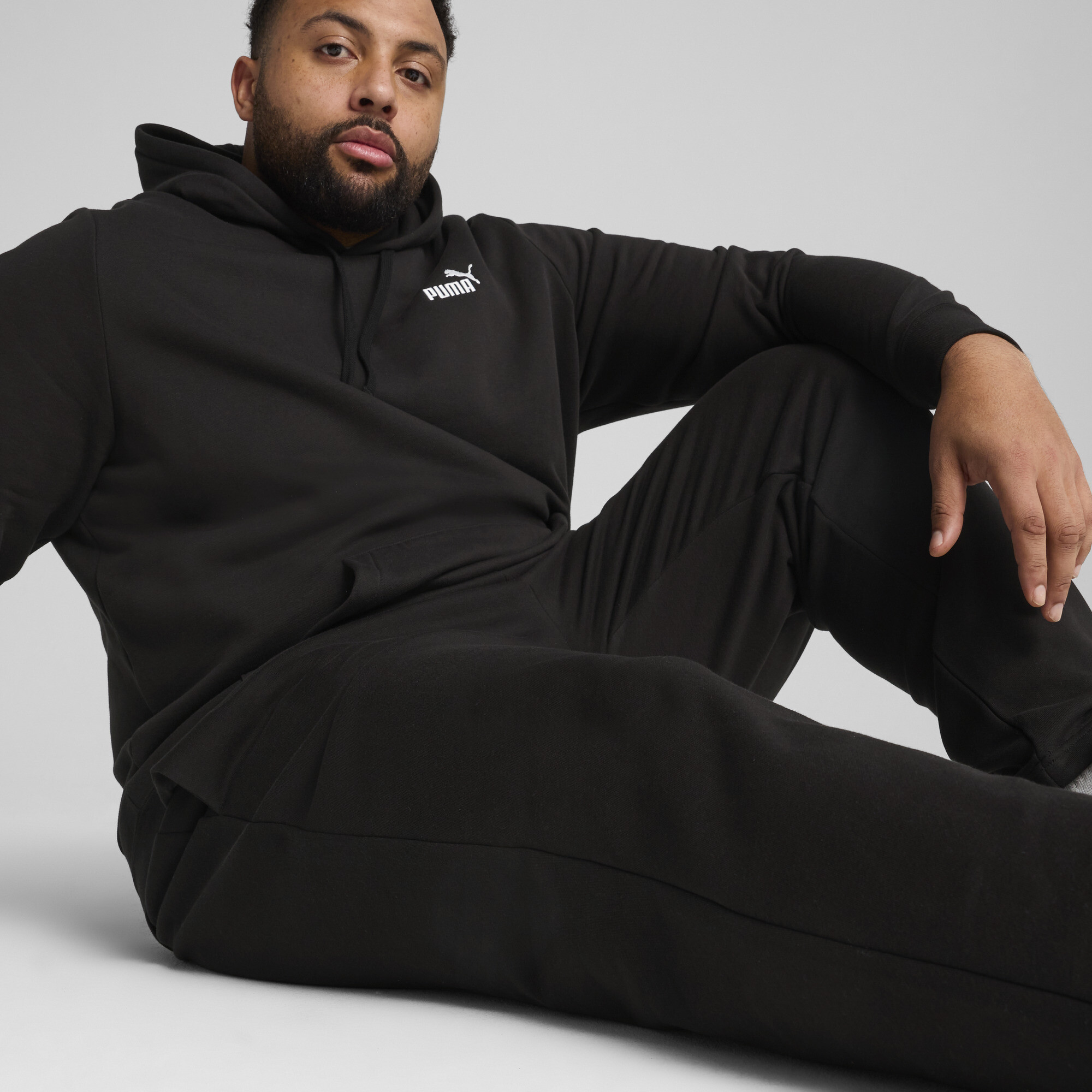 PUMA Essentials No. 1-logo sweatpant voor Heren, Zwart, Maat 4XL thumbnail 7