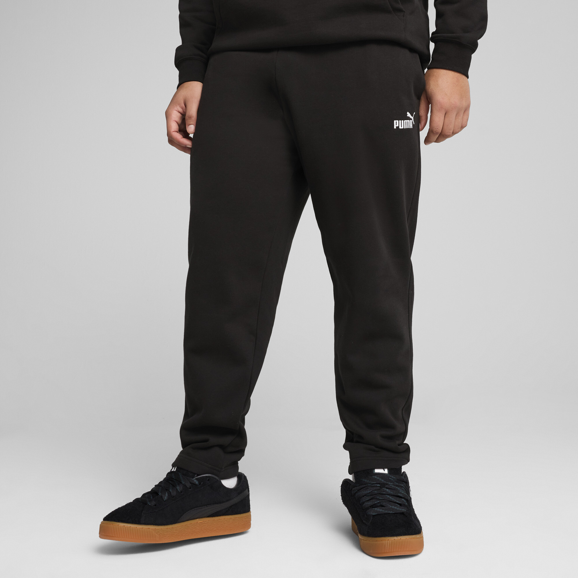 PUMA Essentials No. 1-logo sweatpant voor Heren, Zwart, Maat 4XL thumbnail 6