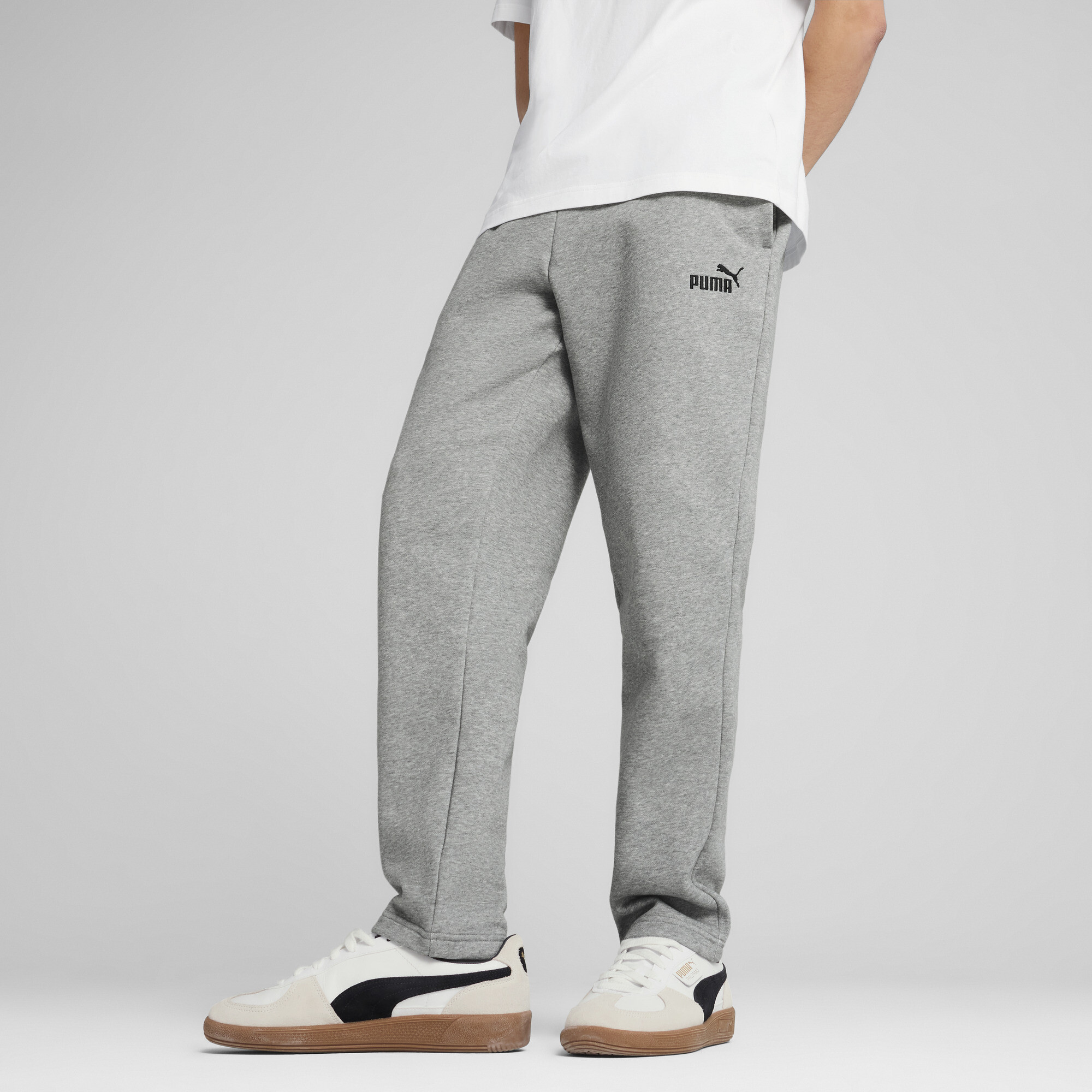 PUMA Essentials No. 1-logo sweatpant voor Heren, Grijs, Maat 4XL thumbnail 6