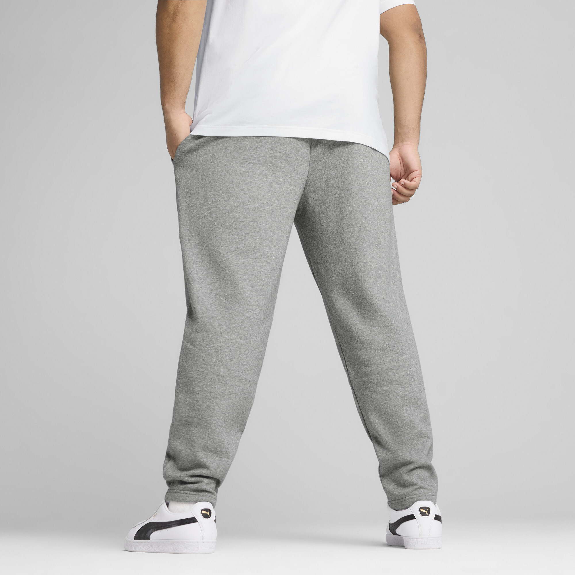 PUMA Essentials No. 1-logo sweatpant voor Heren, Grijs, Maat 4XL thumbnail 5