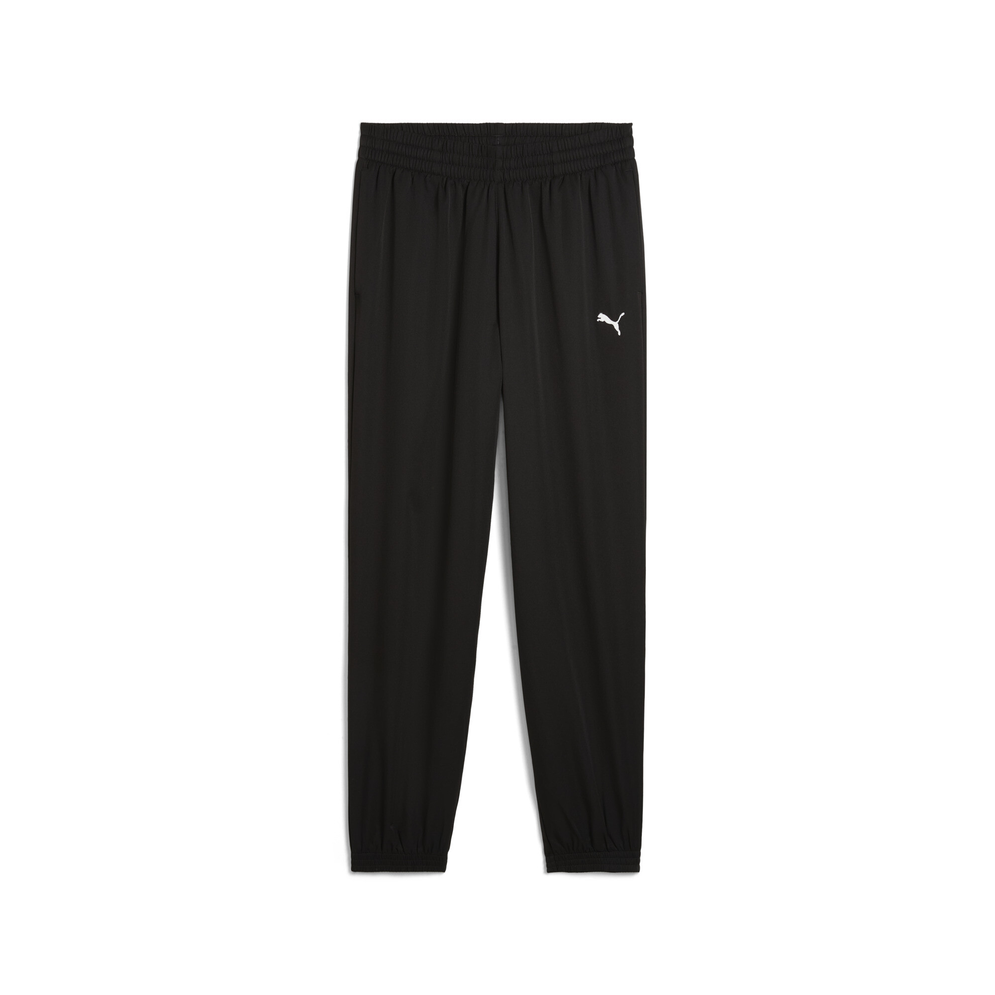 PUMA Essentials geweven broek voor Heren, Zwart, Maat L thumbnail 3