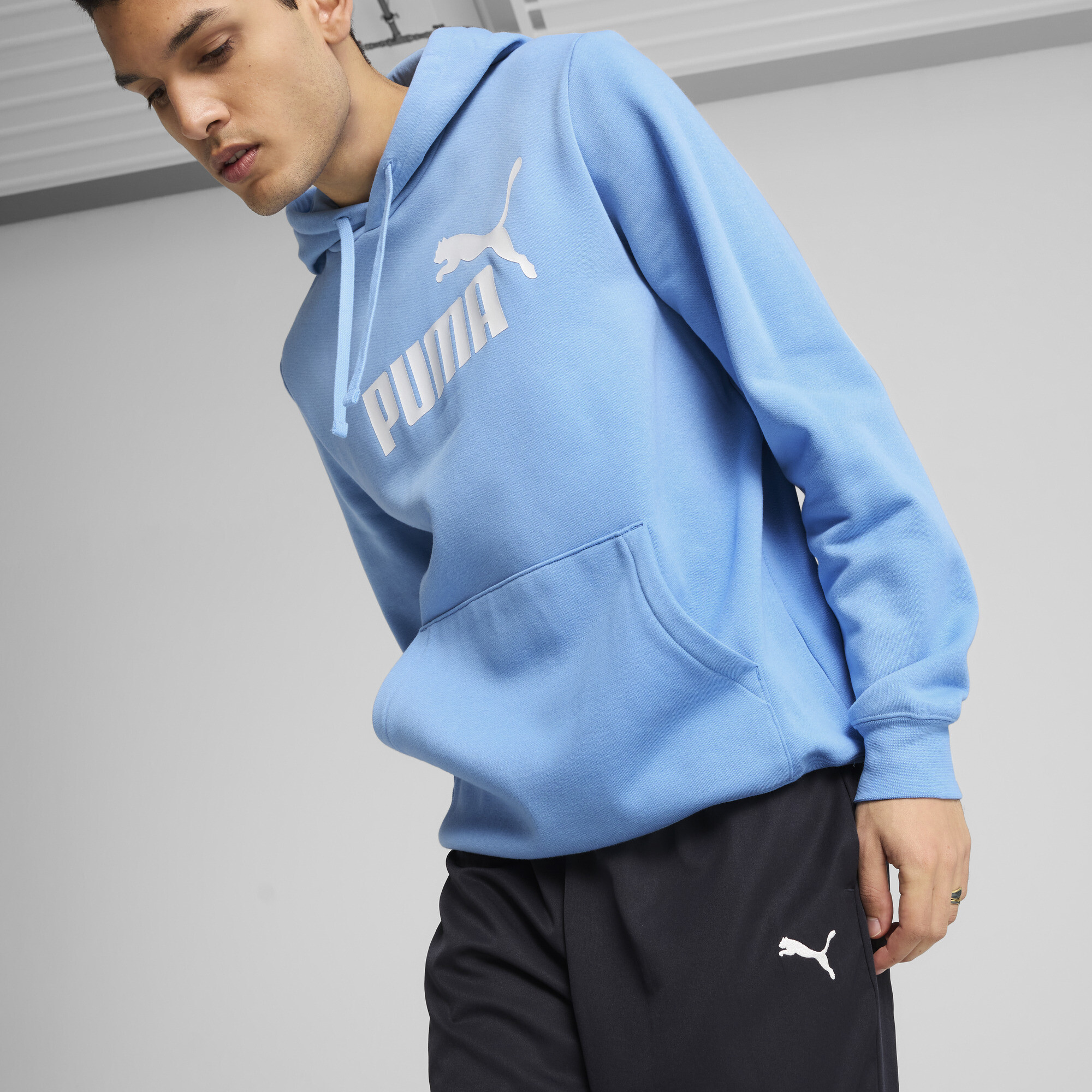 PUMA Essentials geweven broek voor Heren, Blauw, Maat 4XL thumbnail 4