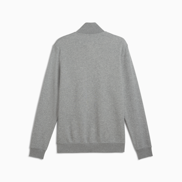 Buzo con cierre Essentials No. 1 Logo II para hombre, Medium Gray Heather, large-ARG