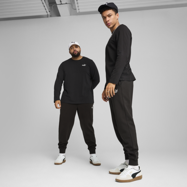 Essentials No. 1 Logo Pants Men, PUMA Black, large-ZAF