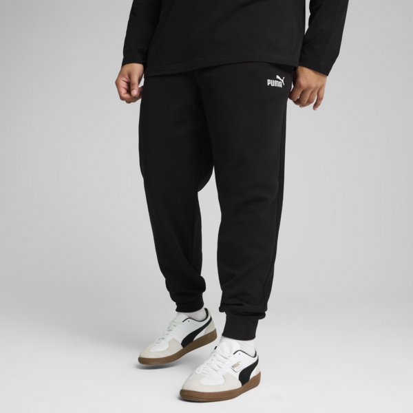 Essentials No. 1 Logo Pants Men, PUMA Black, large-ZAF
