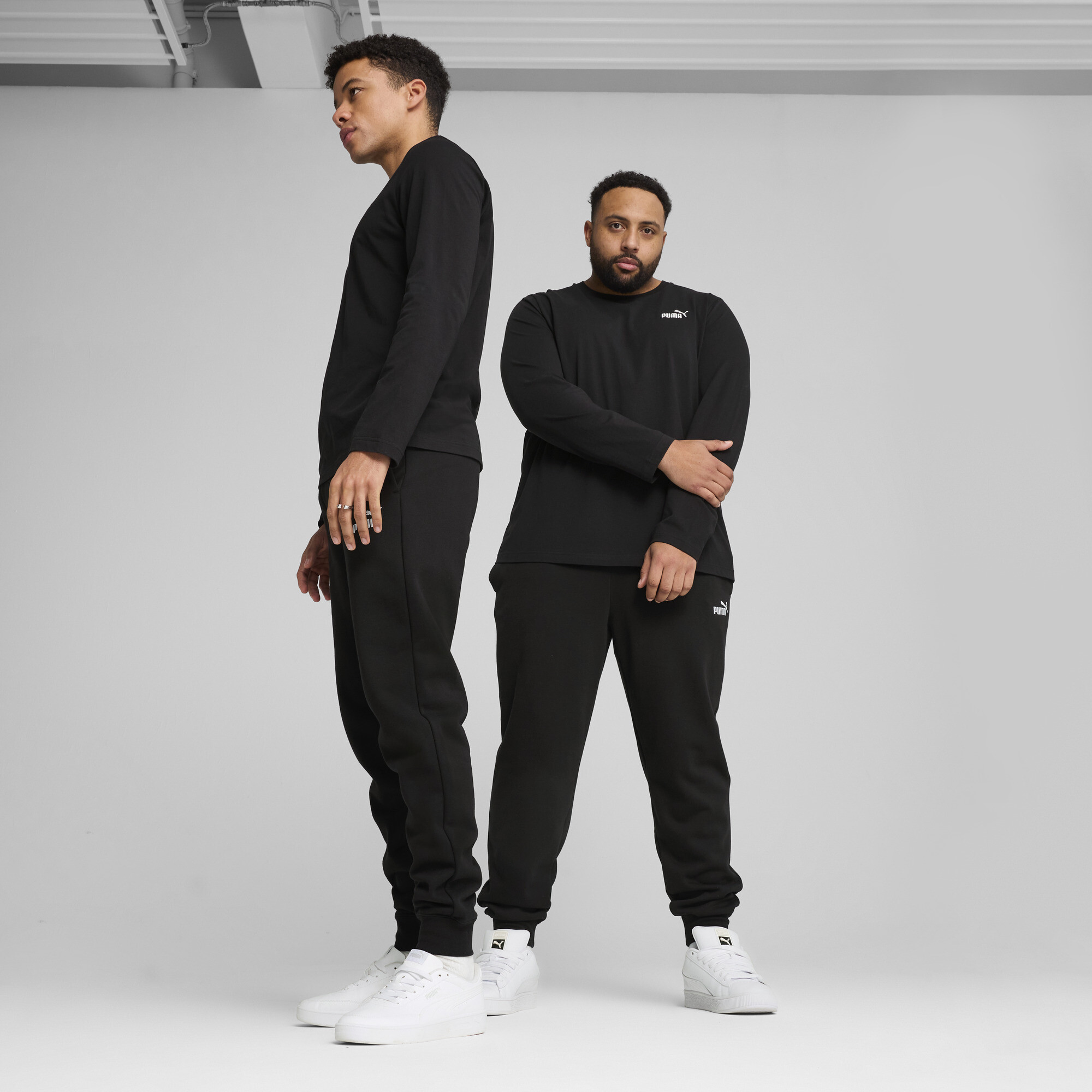 PUMA Essentials No. 1 Logo Slim joggingbroek voor Heren, Zwart, Maat M