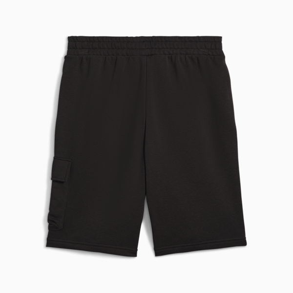 Essentials No. 1 Logo Cargo 10" Shorts Men, PUMA Black, large-ZAF