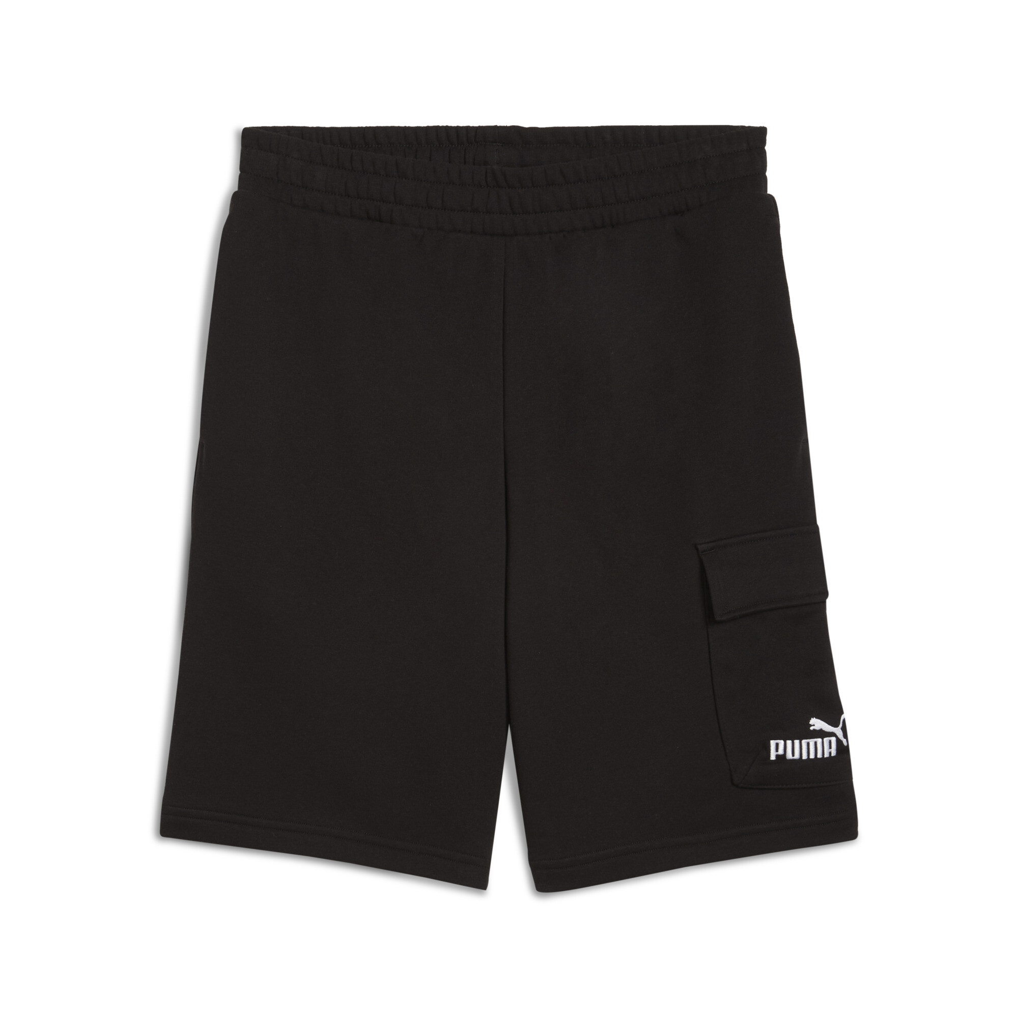 PUMA Essentials No. 1 Logo Cargo short voor Heren, Zwart, Maat 3XL thumbnail 3
