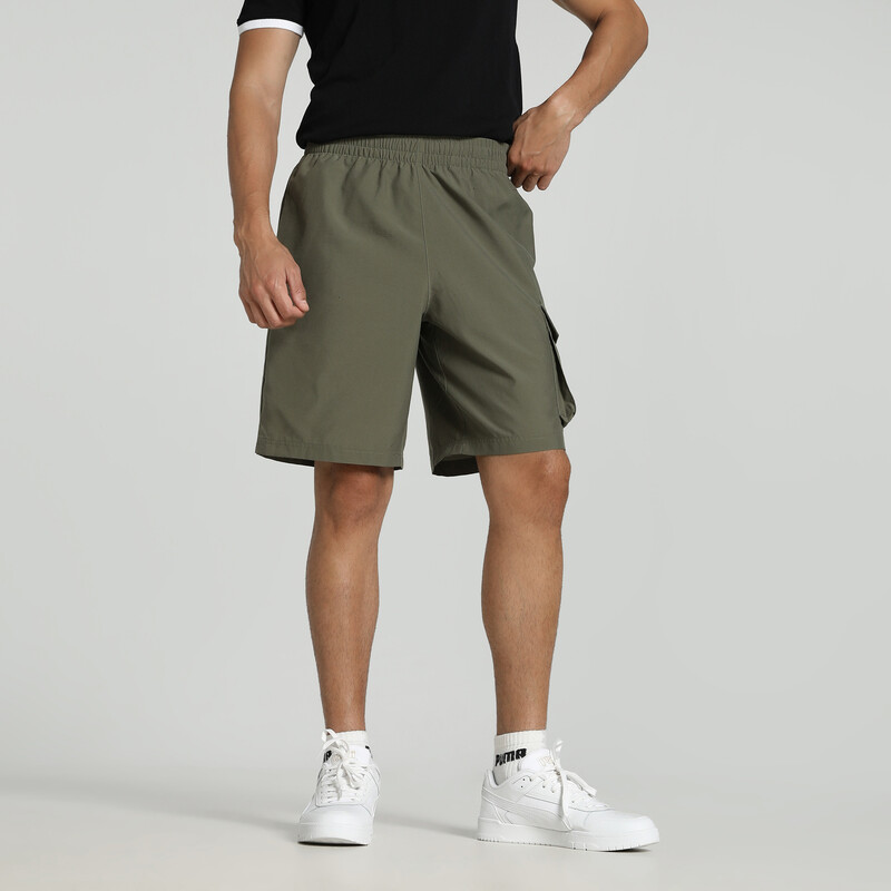 

Men's PUMA No.1 Logo Woven 9" Cargo Shorts