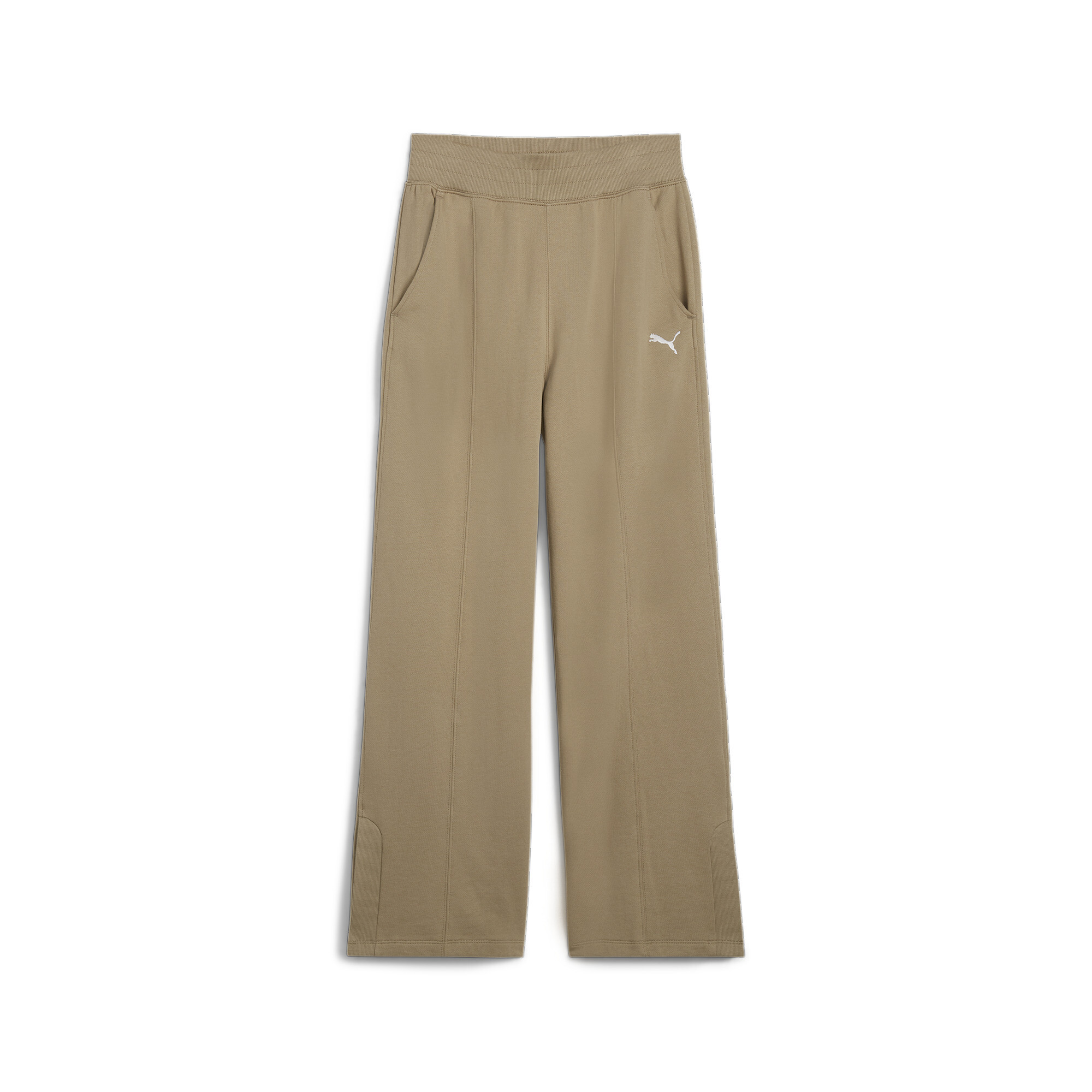 Puma HER Hose in Straight Fit Damen | Mit Plain | Oak Branch | Größe: XL