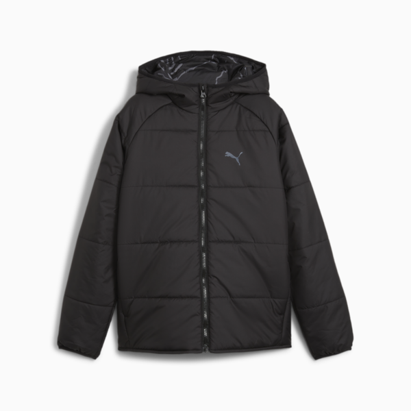 Chamarra acolchada reversible para jóvenes, PUMA Black, large-MEX