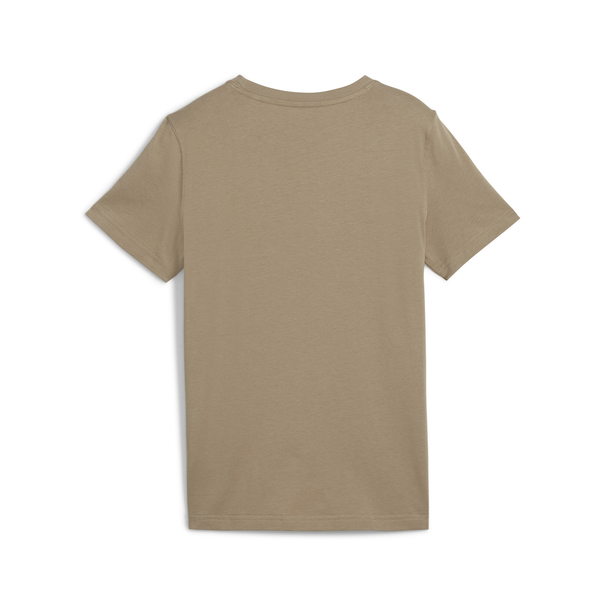 Men's Puma SQUAD Big Graphic Tee Youth, Beige, Size 15-16Y, Clothing