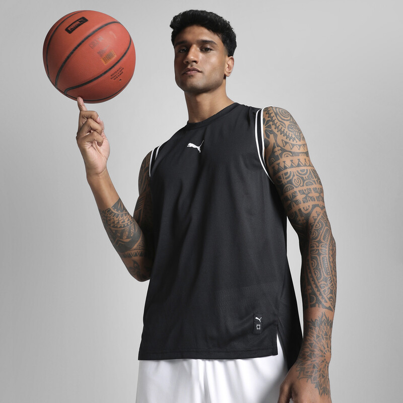 

Men's PUMA Winning Shot Mesh Basketball Tank