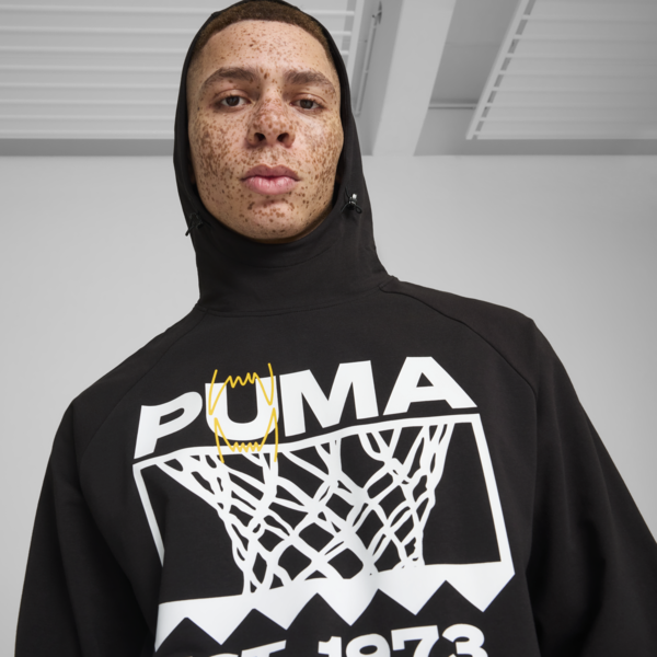 Sudadera de básquetbol hombre Winning Shot, PUMA Black, large-MEX