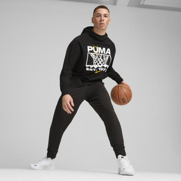 Sudadera de básquetbol hombre Winning Shot, PUMA Black, large-MEX