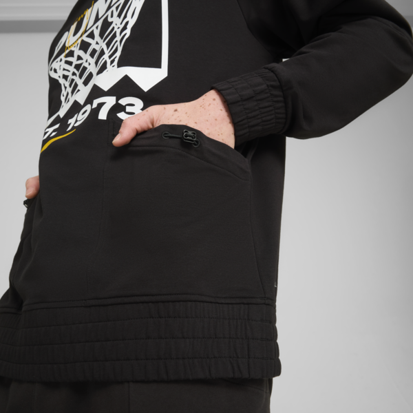 Sudadera de básquetbol hombre Winning Shot, PUMA Black, large-MEX