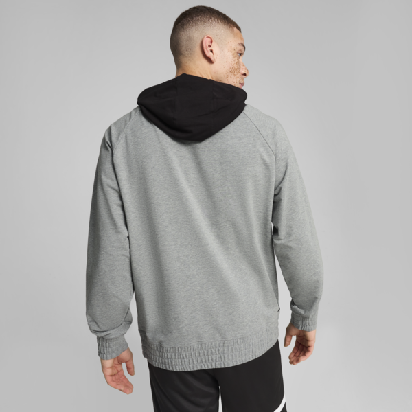 Sudadera de básquetbol hombre Winning Shot, Medium Gray Heather, large-MEX
