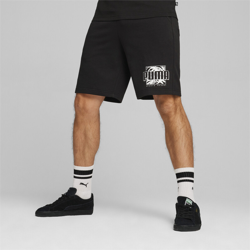 Men's PUMA PALM RESORT Shorts in Black size M